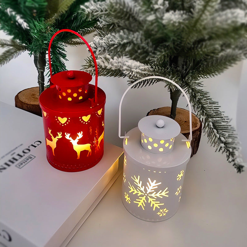 Christmas Glow Lanterns – Cozy LED Candle Lights for Winter Nights