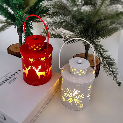 Christmas Glow Lanterns – Cozy LED Candle Lights for Winter Nights