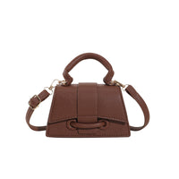 AriaLuxe Square Luxe Mini Crossbody - Women's All-Match PU Handbag