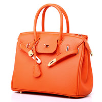 Euro Luxe Pebbled Texture Platinum Shoulder Handbag