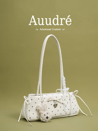 The Margaux Polka Dot Shoulder Bag