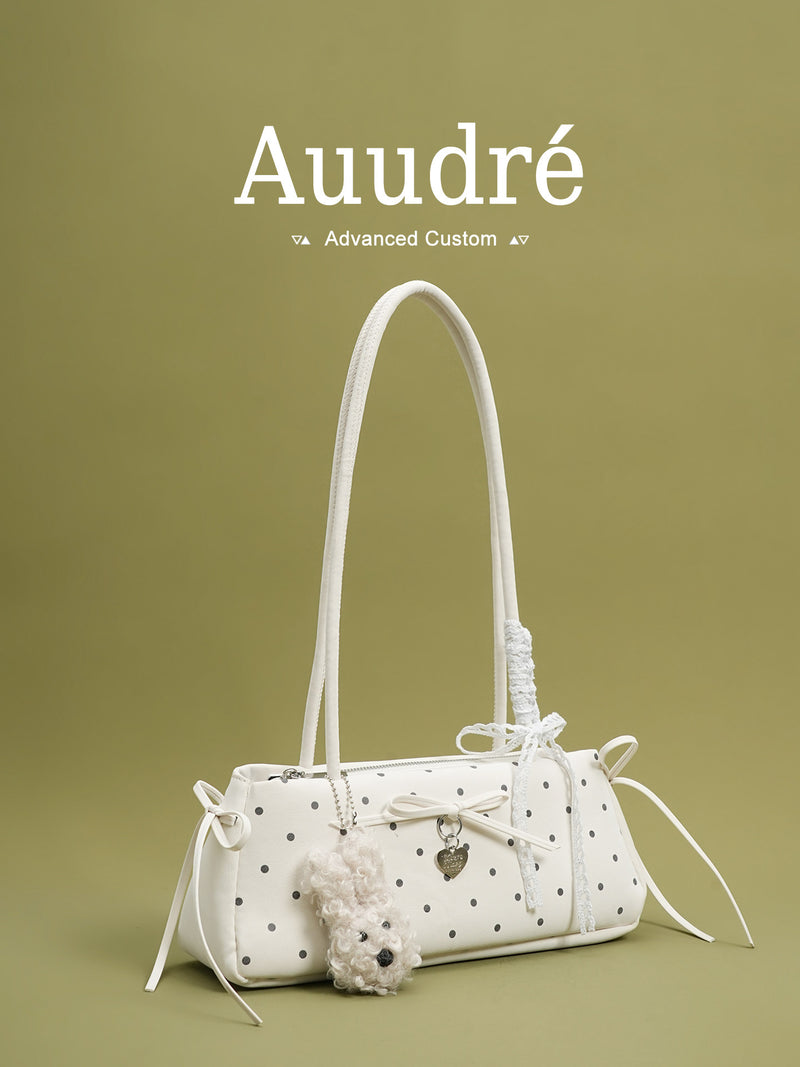 The Margaux Polka Dot Shoulder Bag