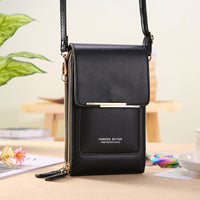 Sequined Crossbody Phone Bag with Touch Screen Access