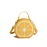 Soleil Round PU Leather Crossbody Bag