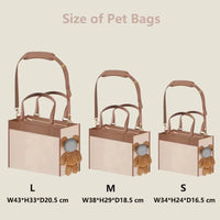 Plush Bear Pet Carrier Bag with Head Opening