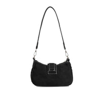 Pink Chain Star Baguette Shoulder Bag