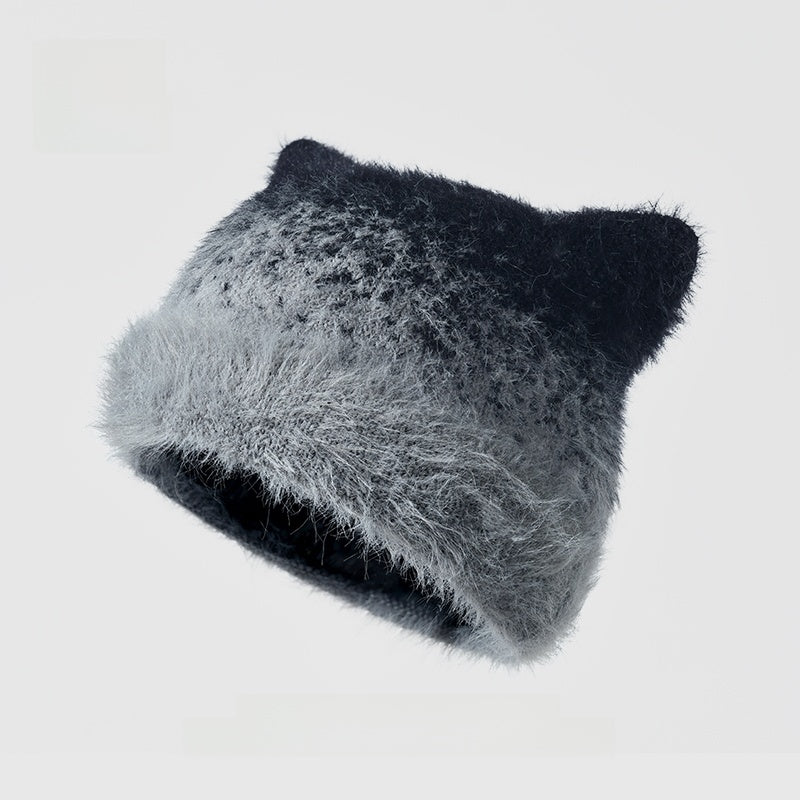 Warm Knitted Beanie with Ear Coverage