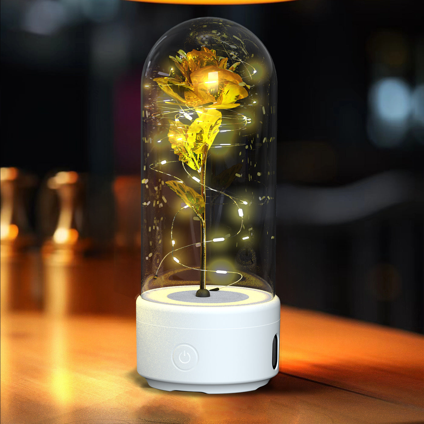 Rose Light Bluetooth Speaker