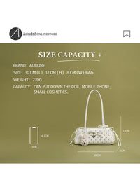The Margaux Polka Dot Shoulder Bag