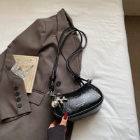 AriaLuxe Urban Mini Crossbody with Phone Case Pendant - Trendy Belt Bag
